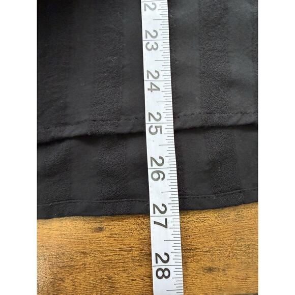 J. Jill Textured Appliqué Top Size 3X Blouse Black Boho - Picture 10 of 10